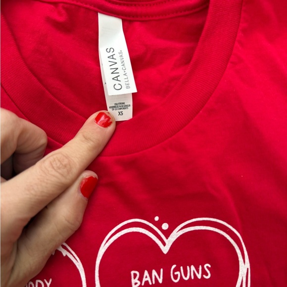 Social Justice Conversation Hearts Tee - Picture 2 of 2